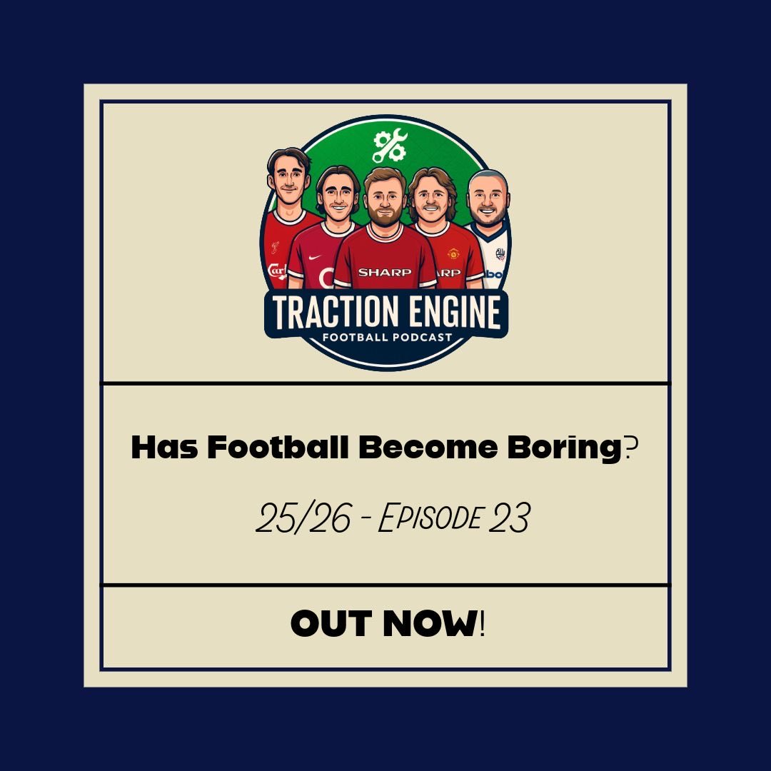 Traction Engine Football Podcast tweet media