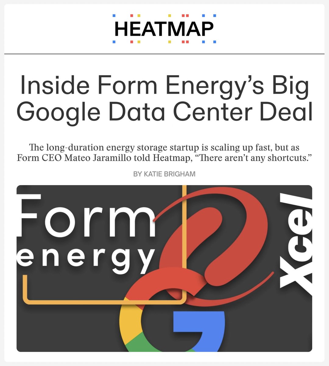 Form Energy tweet media
