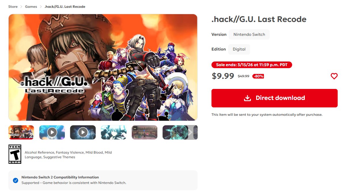 Dothack Network tweet media