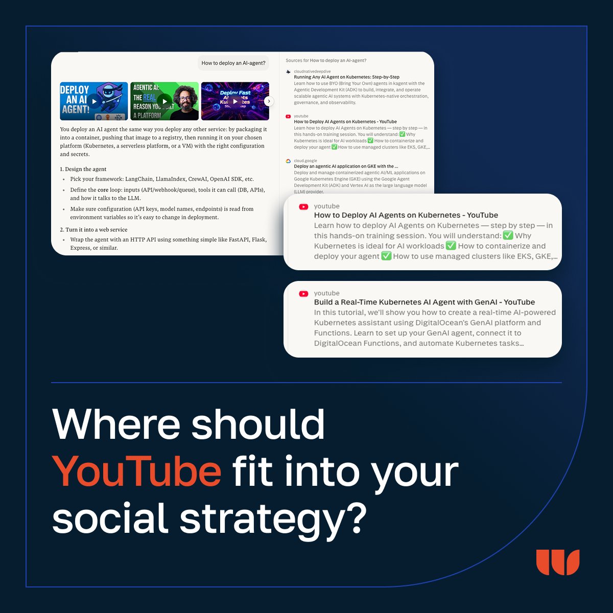 WalkerSands's tweet photo. AI search increasingly cites YouTube  — sometimes more than Reddit, @trishlaostwal reports in @Adweek. If YouTube isn’t part of your GEO mix, it may be time to rethink that. Start with accurate transcripts, clear descriptions and valuable content. https://t.co/GdpUDAm4cd