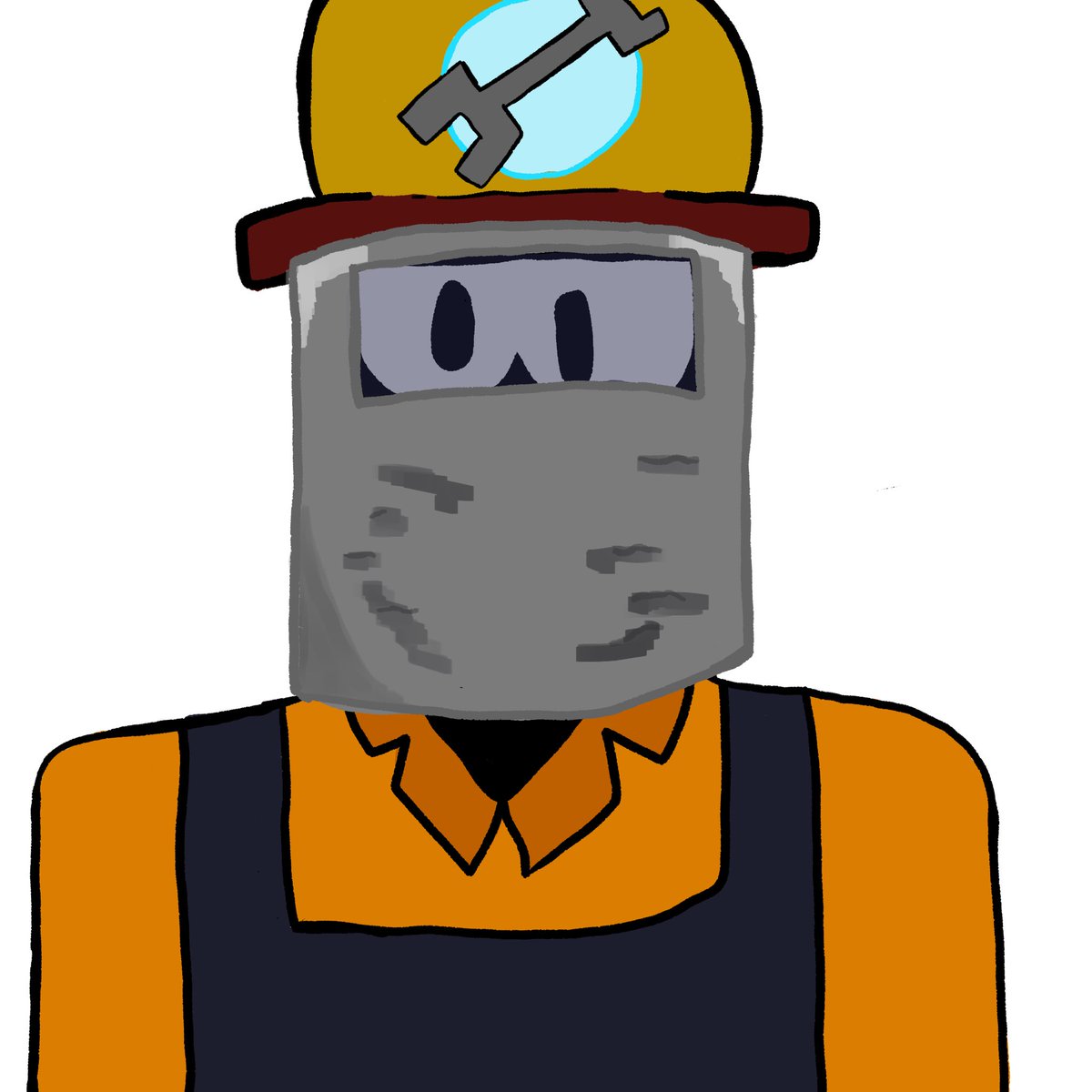 Oc called Herrero Mecanico with mask and without it