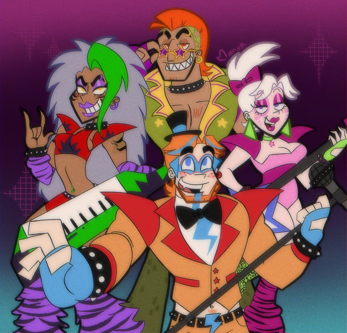 #fnafsecuritybreach #fnafmonty #fnafroxannewolf #fnafglamrockfreddy #fnafglamrockchica
