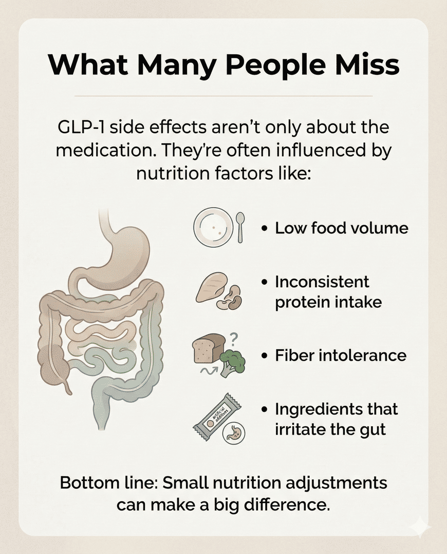casadesante's tweet image. GLP-1 medications often change digestion because they slow gastric emptying and alter gut signaling.
That’s why nausea, bloating, and constipation can happen early on.
Gentle nutrition support can help.
Explore GLP-1 digestive support → casadesante.com
#GLP1Support #GLP1