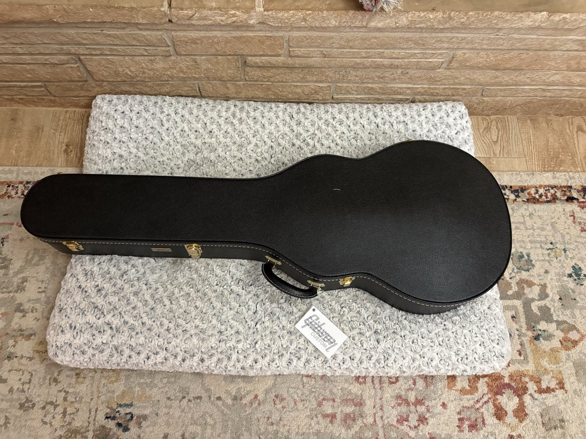 Rainman_68's tweet image. New Guitar Day, she had to sleep overnight. 😎