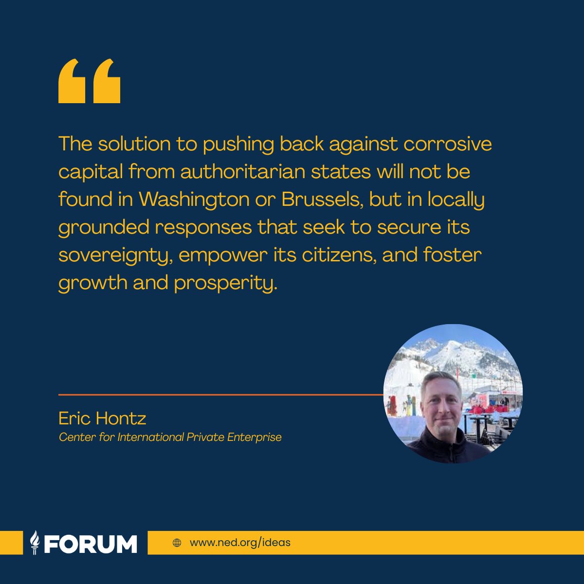 Forum @ NED tweet media