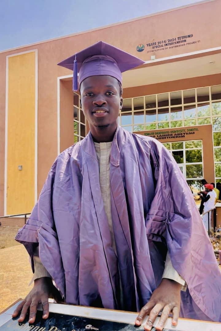 My friend here finally made it to matriculation! He spent 3 hours ...