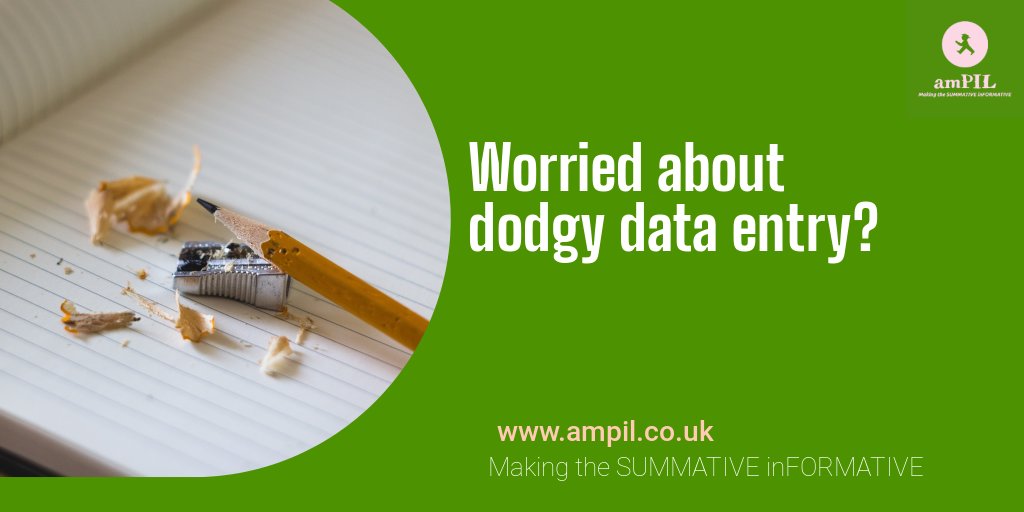 AmpilRag's tweet photo. How do you know the QLA data your students have entered is correct? amPIL will flag dodgy entry if you want it to… #english #studentsuccess #mathsteacher https://t.co/700p9fiWS9 https://t.co/w1riItq8Ow