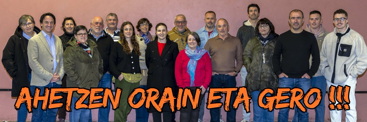 (EUS) Gure programa 2026ko herri eta elkargoko hauteskundeendako
👉calameo.com/read/006179515…

(FR) Notre programme pour les élections municipales et communautaires de 2026
👉calameo.com/read/006179515…

#ahetzen #herrikobozak 
#ahetze #ElectionsMunicipales