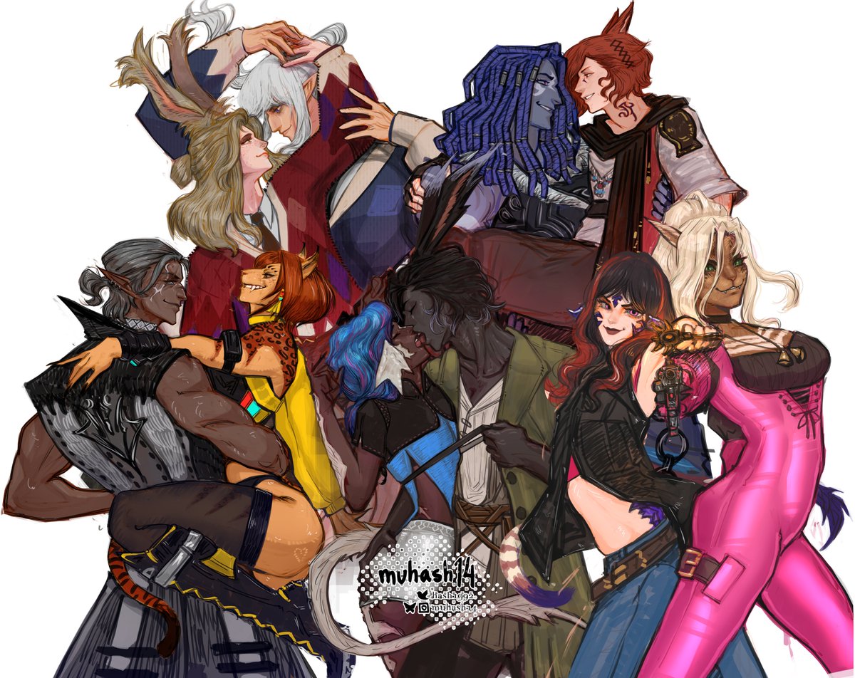 muhash14 // Commissions Closed tweet media