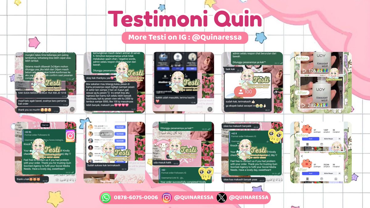 𝐐𝐮𝐢𝐧! 𝟓𝟓𝐊++ 𝐎𝐫𝐝𝐞𝐫 𝐒𝐞𝐣𝐚𝐤 𝟐𝟎𝟏𝟖 tweet media