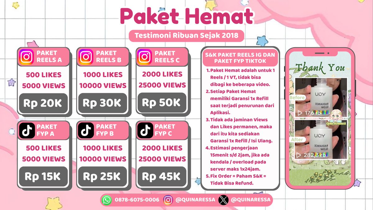 𝐐𝐮𝐢𝐧! 𝟓𝟓𝐊++ 𝐎𝐫𝐝𝐞𝐫 𝐒𝐞𝐣𝐚𝐤 𝟐𝟎𝟏𝟖 tweet media