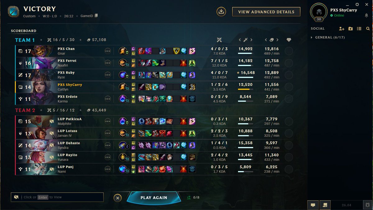 PXS Shy Carry tweet media