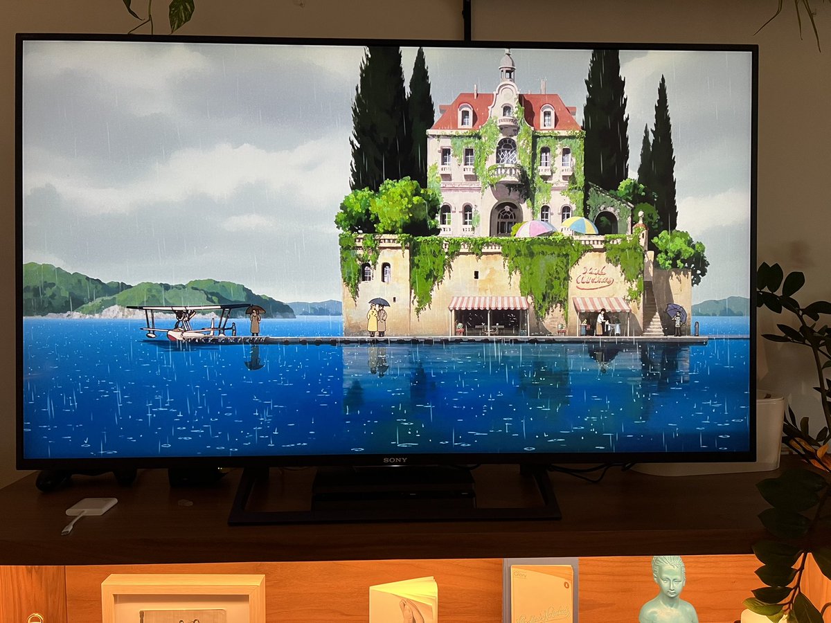 awkward_andyy's tweet photo. Living art on the TV via Raspberry Pi. Every time I walk past the room and see there’s something new I get the right-brained dopamine hits I crave, thanks nano banana https://t.co/nqfqCKUgtL