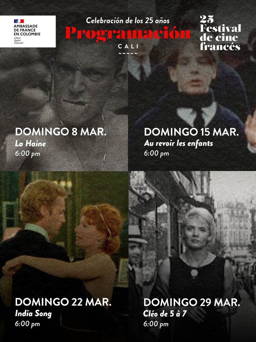 Cine Francés en Colombia tweet media