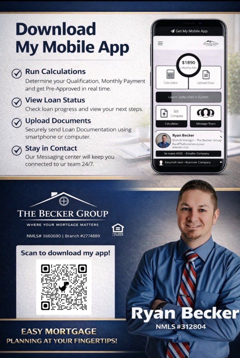 RyanBeckerCMI's tweet photo. Are you looking 👀 at 🏡 this weekend?! Don’t wait until you want to make an offer to get preapproved! 

Get started NOW! 👇🏼 https://t.co/ZnfaBXLLSw