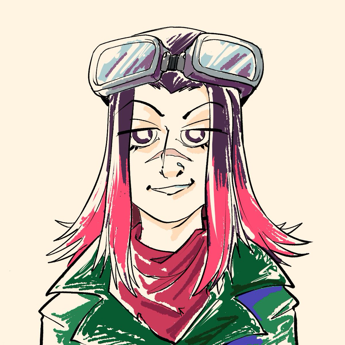 DMonitos's tweet photo. 2 dibujo de la Colab de OCs que no se dio.
Apartir de aquí no tengo el @ de nadie para etiquetarlos XD
#googles #girl #scar #jacket #sketch https://t.co/KNIILv4Crm