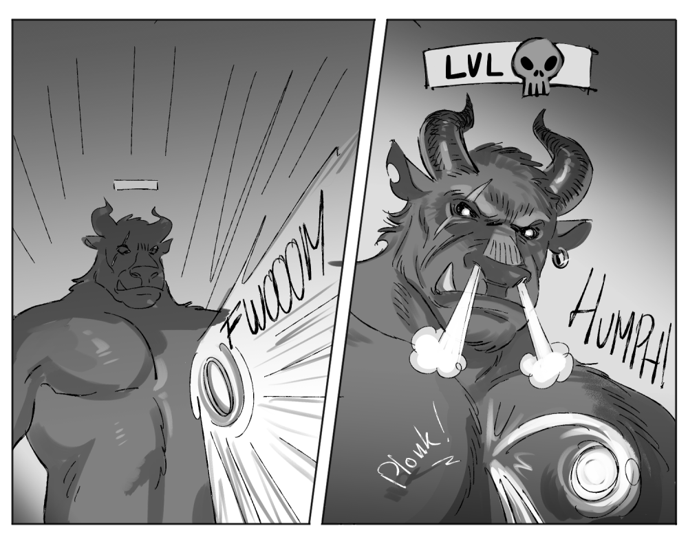 IMZeroComics's tweet photo. XP Grinding, part 3/? https://t.co/l8h2WkyN6x