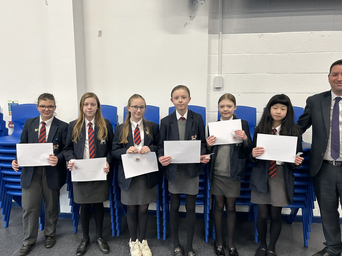 KS3StJohns's tweet photo. Today was the day to celebrate some of our wonderful young people in year 7 who received their Bronze Virtue Awards - congratulations to you all! @StJohnsAberdare https://t.co/SVeLMMSVn0