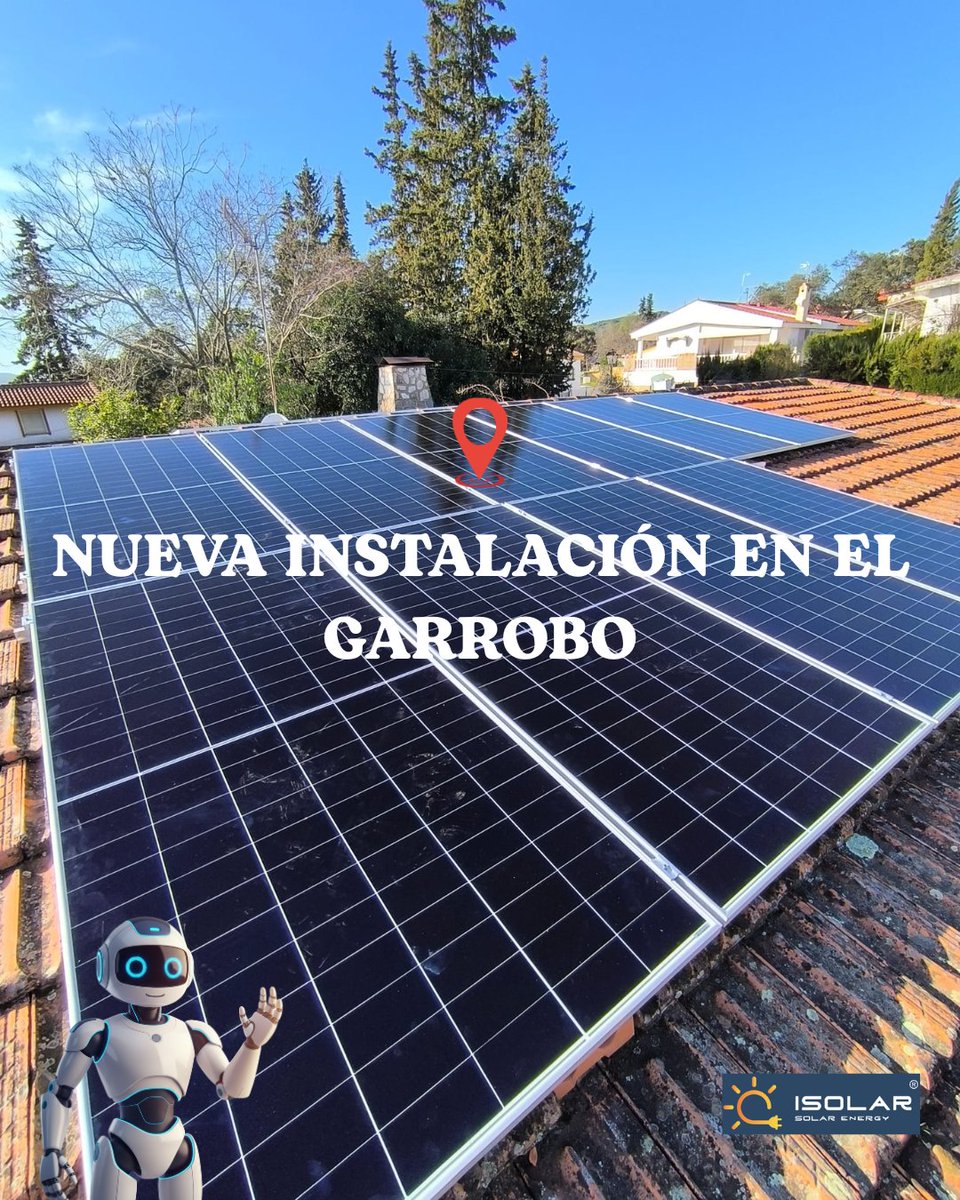 isolar_es's tweet photo. Nueva instalada en El Garrobo.
22 paneles de 600W + Inversor Huawei 10kW sobre estructura Sunfer. 13.2kW de potencia para decir adiós a las facturas hinchadas.
En #iSolar no instalamos paneles, instalamos libertad energética. ¿Te vienes al lado soleado?
#fotovoltaicas #ahorro https://t.co/enHuapJ0ih