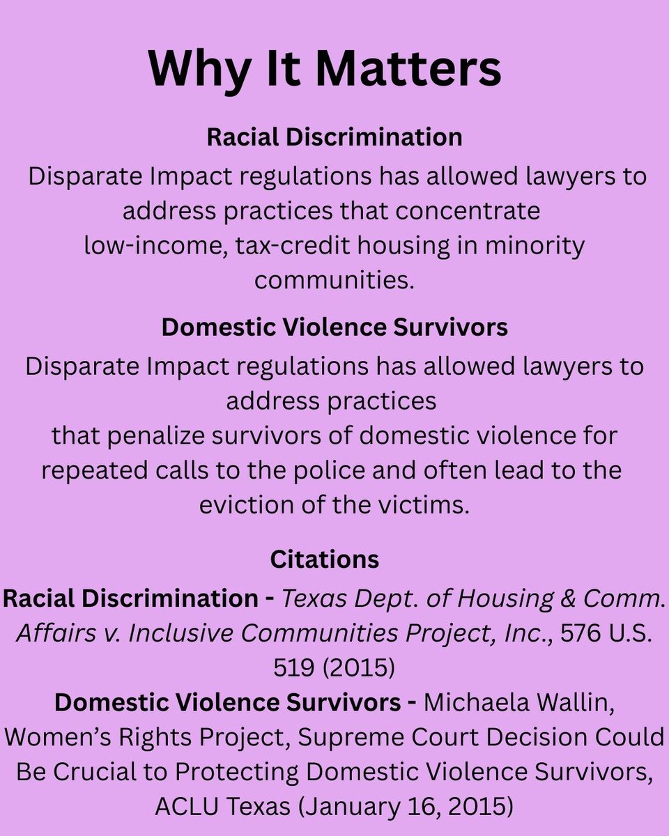 HUD Rescinds Disparate Impact Regulations.