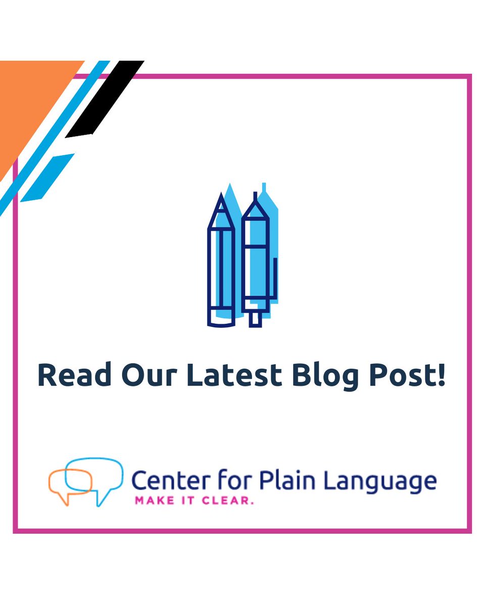 Center for Plain Language tweet media