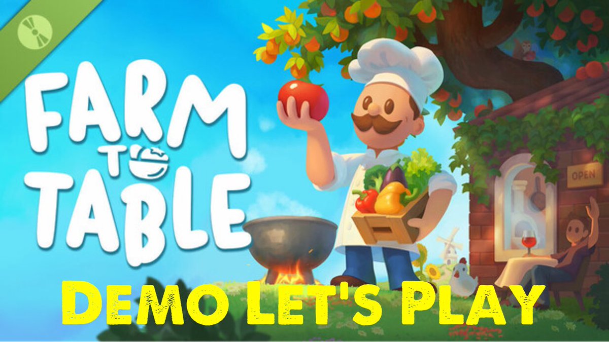 Demo Let's Play: WHY DOES EVERYONE WANT SOUP??!! In "Farm To Table" youtu.be/uVJfLkJIQLg?si…  #farmtotable #SteamGame
