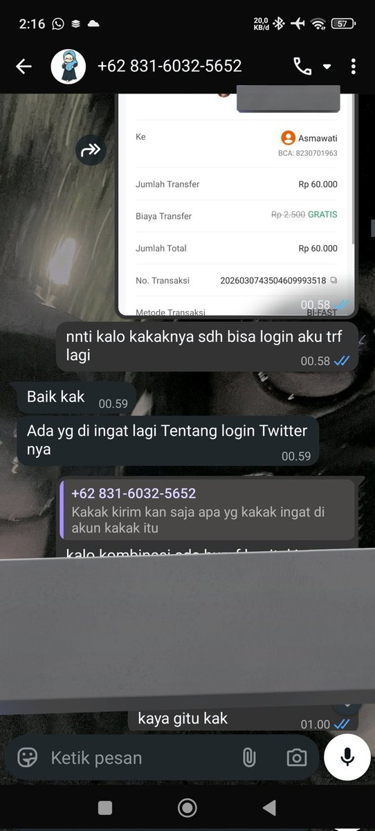 caaiaal's tweet photo. dia ga mau refund tp minta terus dengan dalih jaminan kode akses https://t.co/UaXvZquaAn