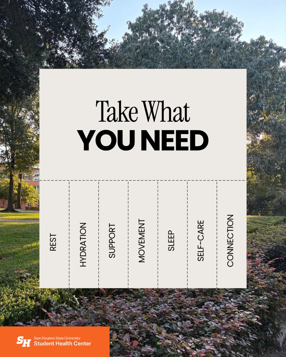 SHSU Student Health Center tweet media