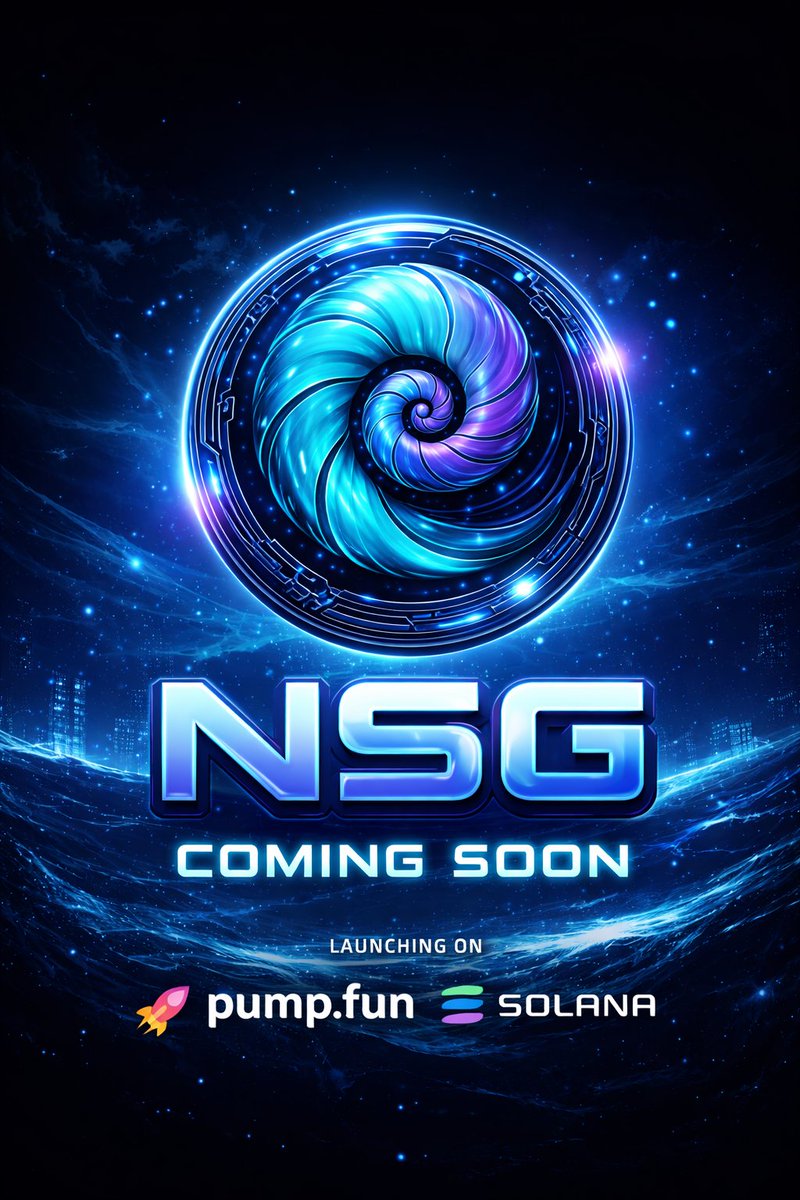NeuralSeaAINFT's tweet photo. A new Web3 ecosystem needs energy.
It needs fuel.
It needs NSG.
🌊 The token that will help power the upcoming platform.
Launching soon.
#NSG
#NeuralSea
#CryptoLaunch
#Web3
#Solana
#PumpFun
#CryptoCommunity https://t.co/ledZsyd66q
