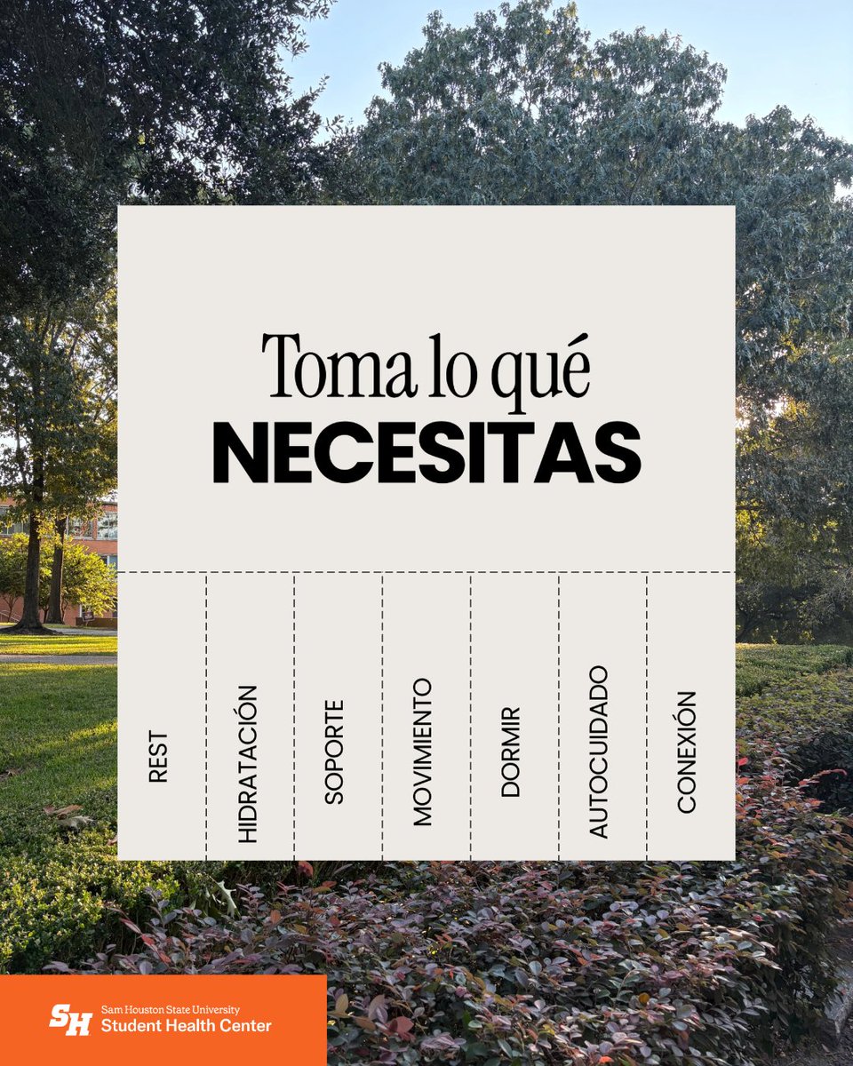 SHSU Student Health Center tweet media