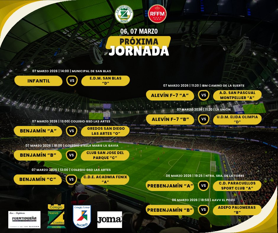 AD Nueva Castilla - Club de Fútbol tweet media