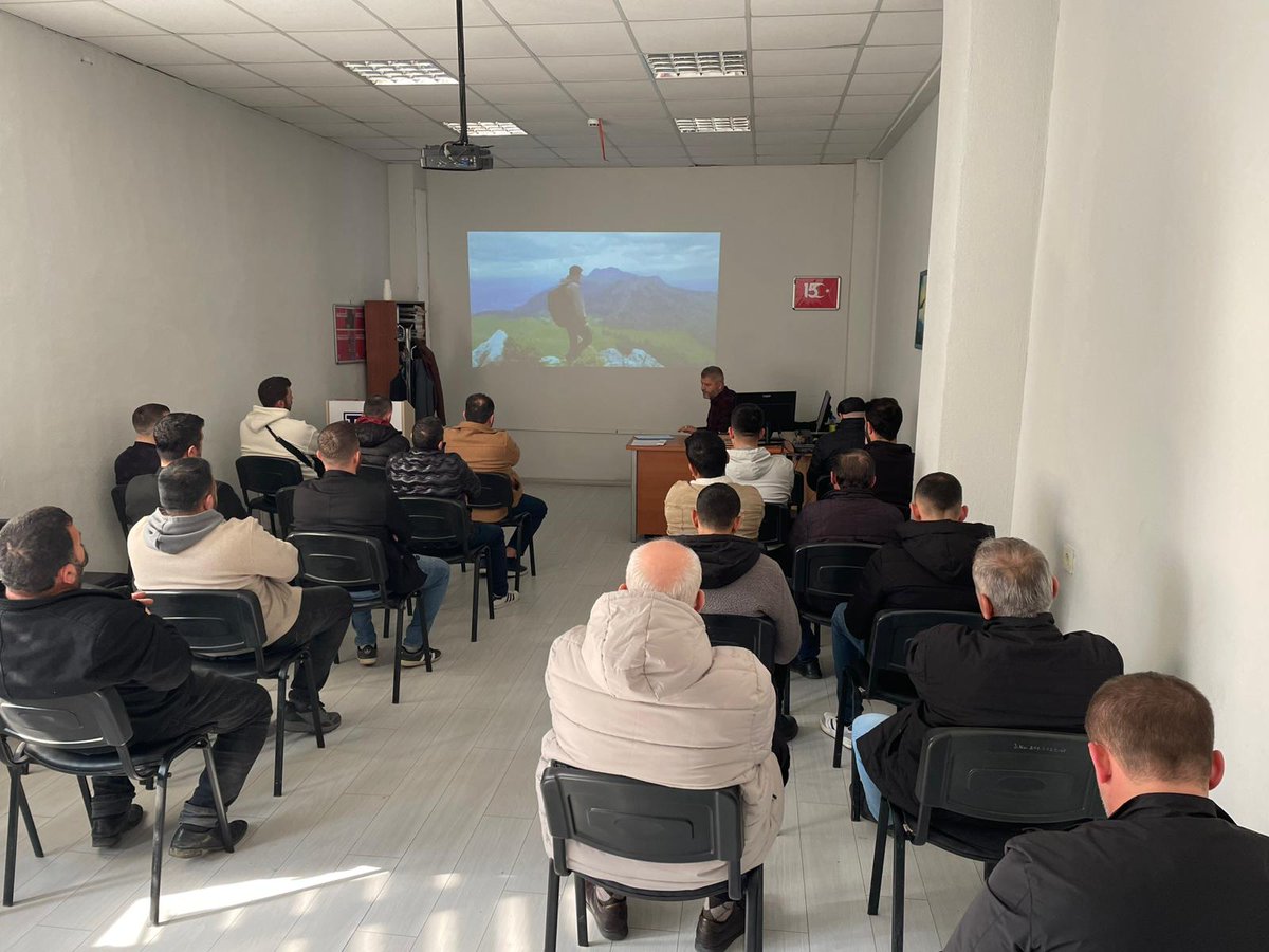 Kurumumuzda, Kültür Turizm İl Müdürlüğünden Mehmet Akif Bey tarafından, yükümlülere yönelik İlimizin  tanıtımı ve kültürel öğelerine ilişkin doğa ve film gösterimi şeklinde seminer gerçekleştirildi.