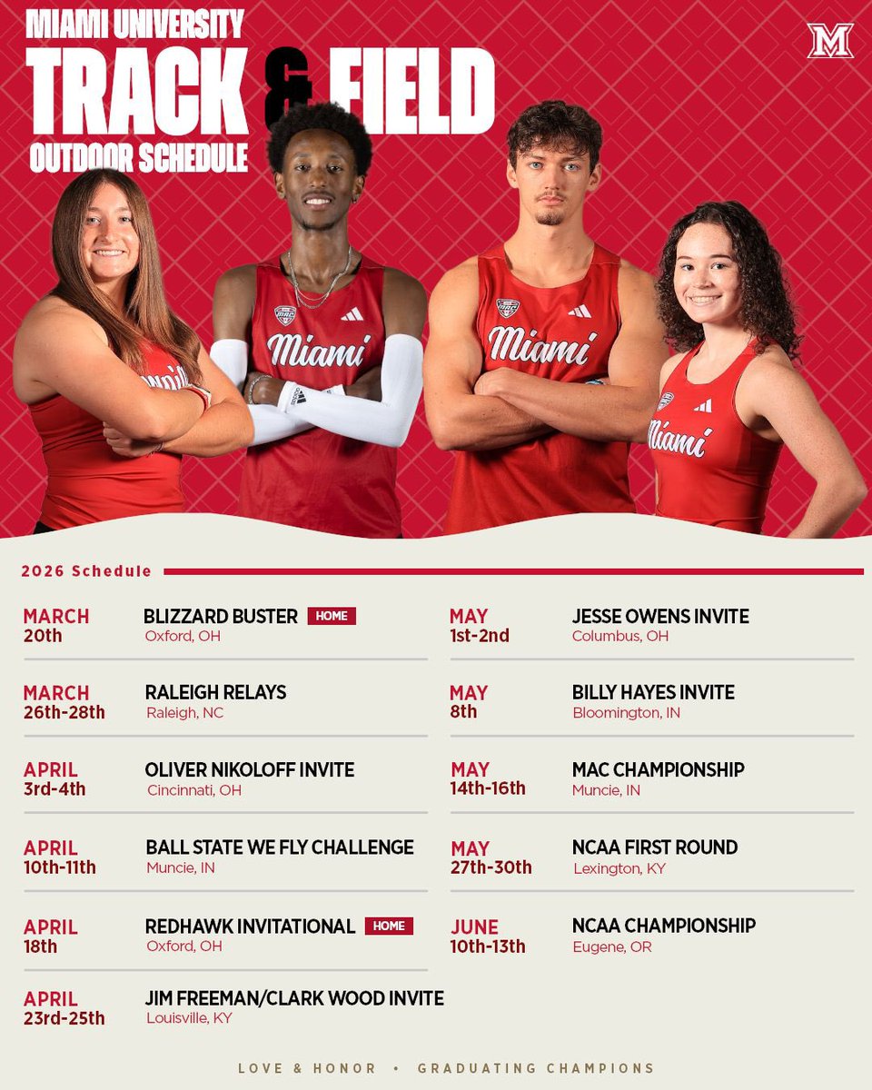 Miami Track & Field and XC tweet media