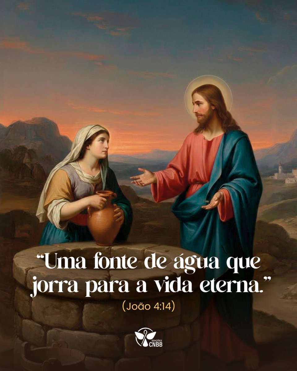 Proclamação do Evangelho de Jesus Cristo segundo João 4,5-15.19b-26.39a.40-42 🙏

#evangelhododia #palavradedeus #joao #edicoescnbb #catolicos