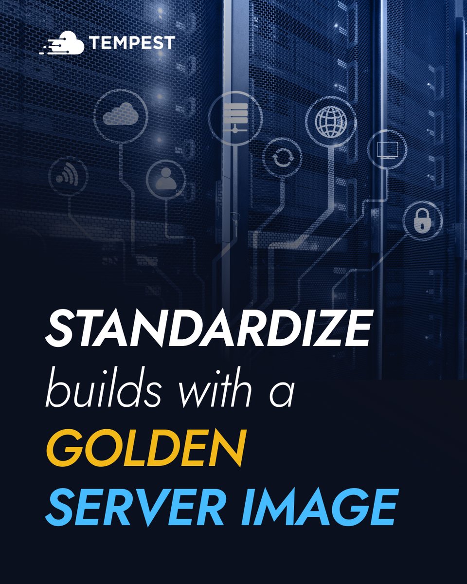 Build once, deploy many.

A golden image keeps configs consistent, speeds up provisioning, and reduces weird one-off issues that only happen on one machine.

Standardization is one of the highest ROI upgrades you can make.

#DevOps #ServerAdmin #Infrastructure #Reliability