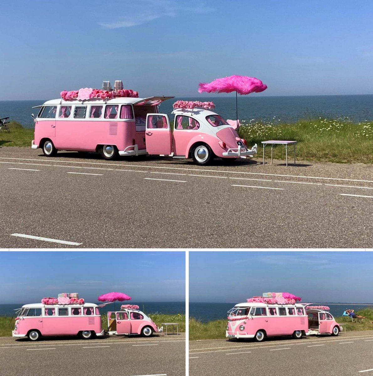 CamperFanPAGE's tweet image. 100% pink addict! 🩷 #AdventureReady #VolkswagenBus #VWLove