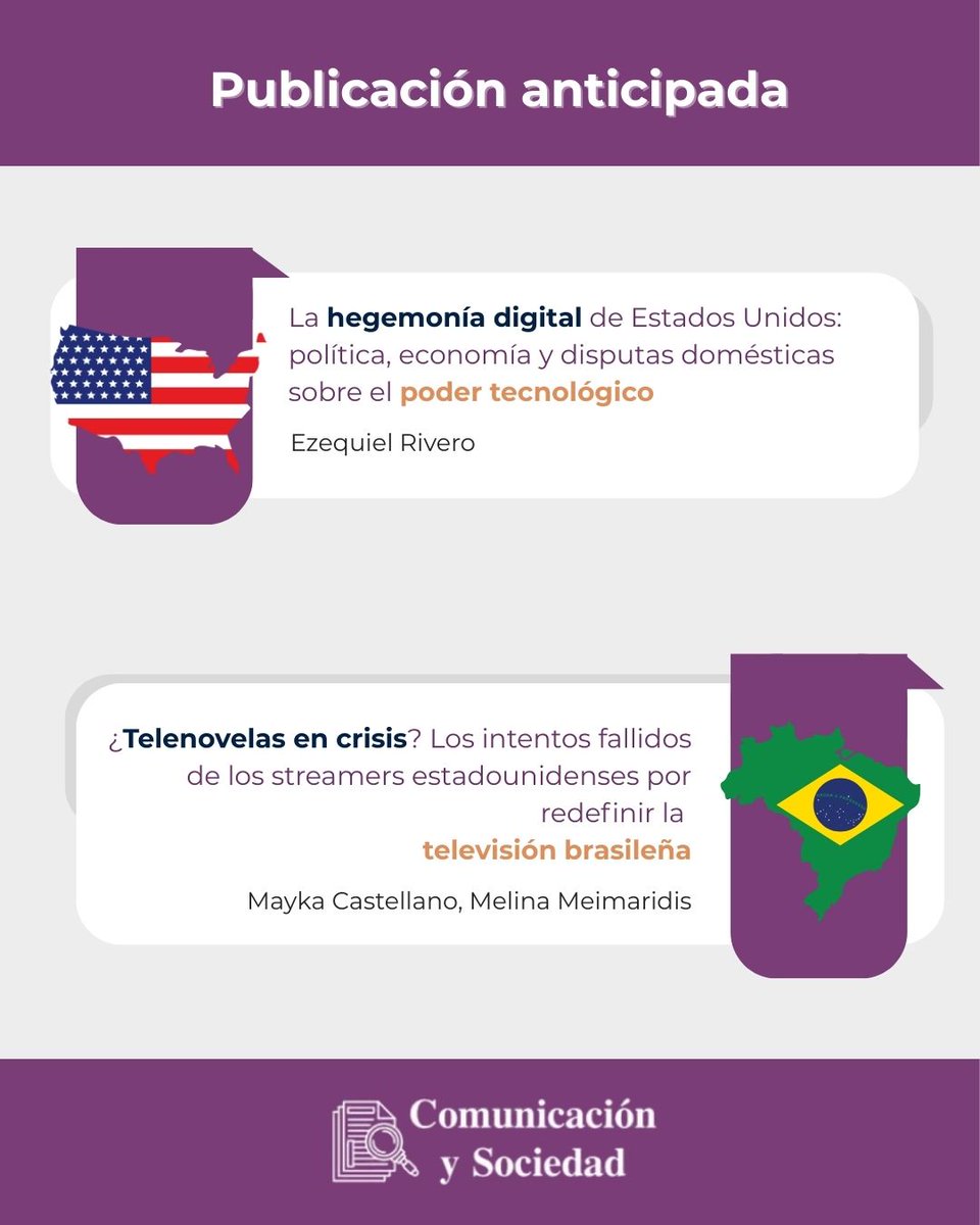 Comunicación y Sociedad tweet media