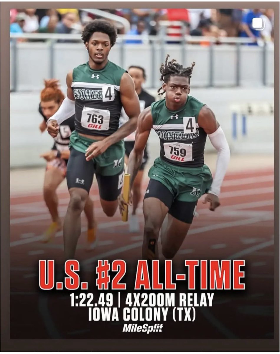 twanmartinjr_3's tweet photo. NOTHING LIKE TEXAS HS TRACK💨💨🔥 https://t.co/5wlhOcnTZT