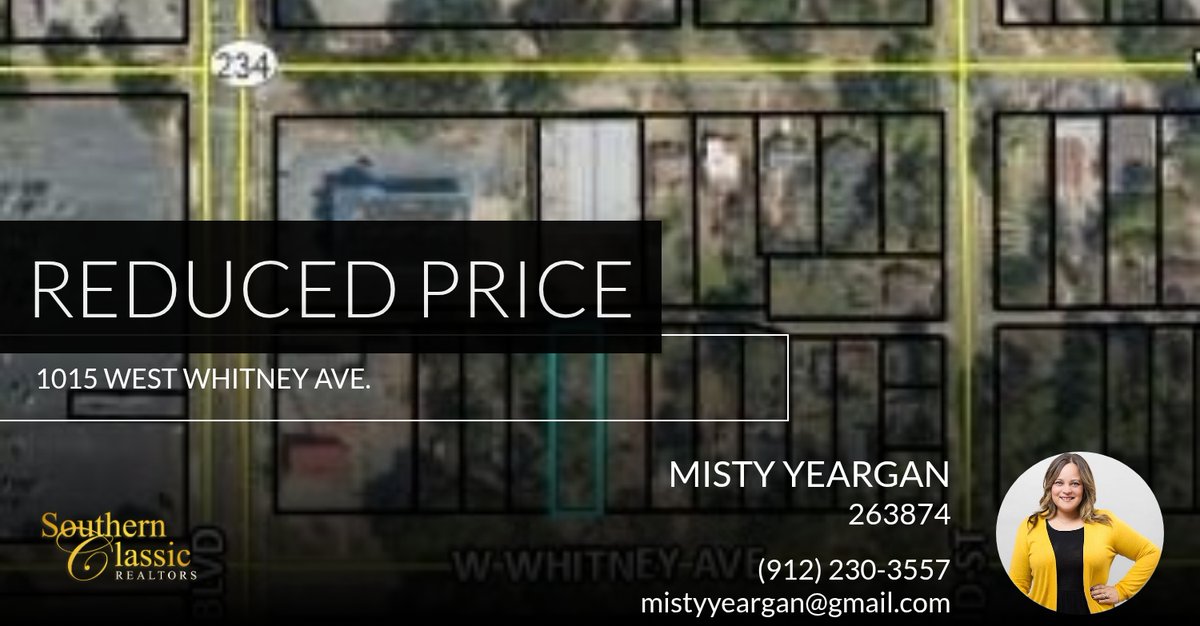 MistyYeargan's tweet photo. 📍 Reduced Price 📍 This recently reduced home at 1015 West Whitney Ave. in Albany won't last long, so, don't wait to set up a showing! Reach out here or at (912) 230-3557 for more information! https://t.co/kjeZS9F3fq https://t.co/gC4Keq8k6O