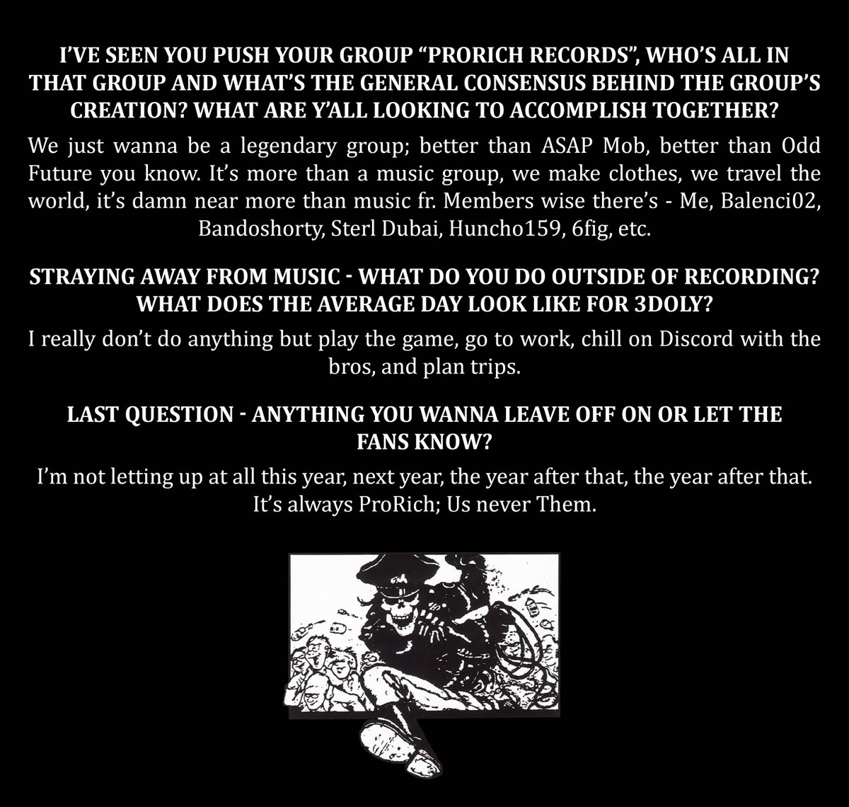 Forced Resignation Records tweet media