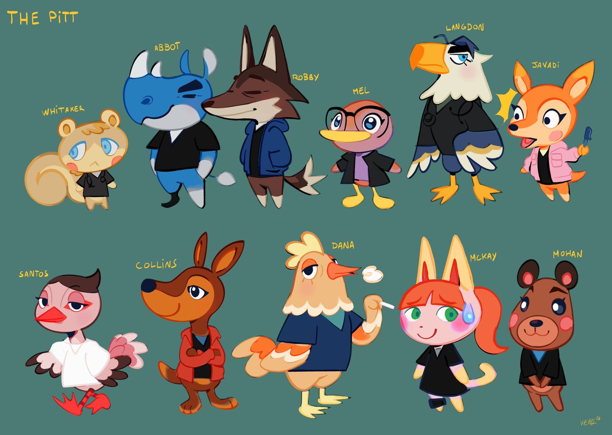 should i add other AC pitt characters than squirrel whitaker on my store ? 🫣