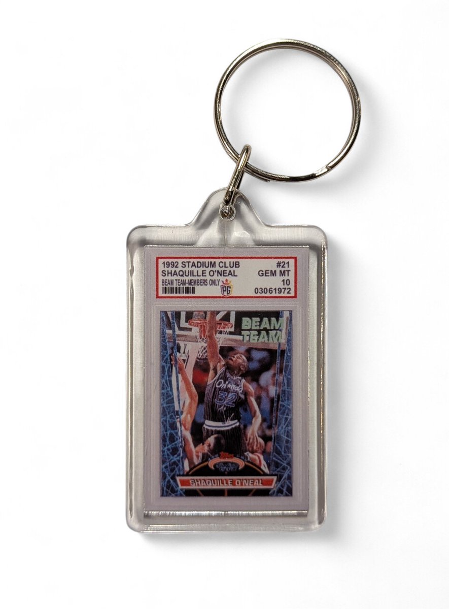 PGK_Keychains's tweet photo. Happy birthday to the Big Aristotle!

Today is Shaq's birthday! 🏀🎂

Get your PGK SHAQUILLE O'NEAL 1992 STADIUM CLUB BEAM TEAM #21 Keychain!

$15 bucks each or Mix N Match 2/$25 🔑🔥

Get it now 👇🏼
https://t.co/o9JTe7dRVN https://t.co/DWReiyKrDG