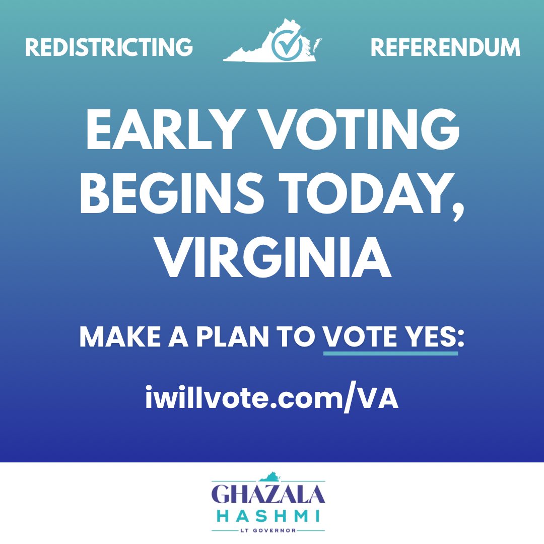 Lt. Governor Ghazala Hashmi tweet media