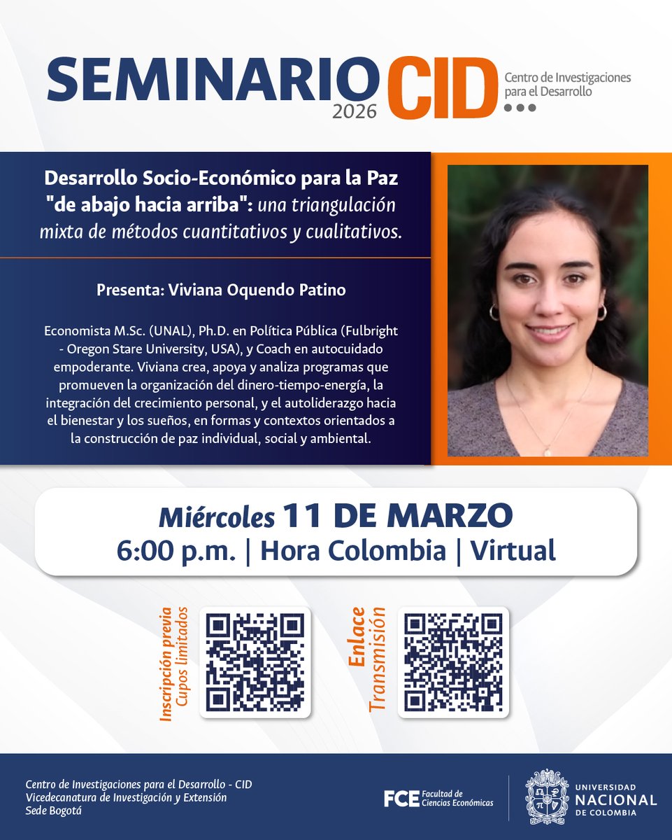 Facultad Ciencias Económicas UNAL tweet media