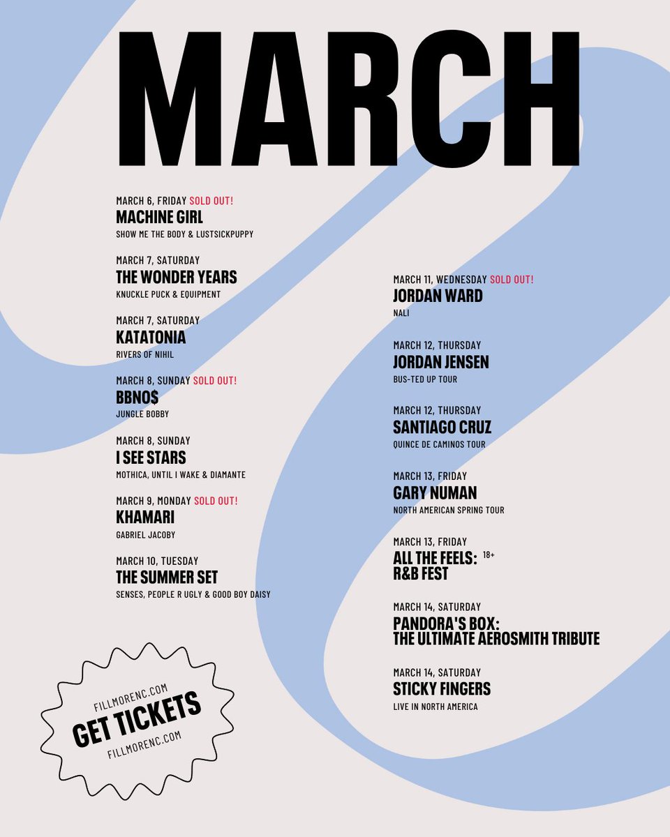 The Fillmore Charlotte + Underground tweet media