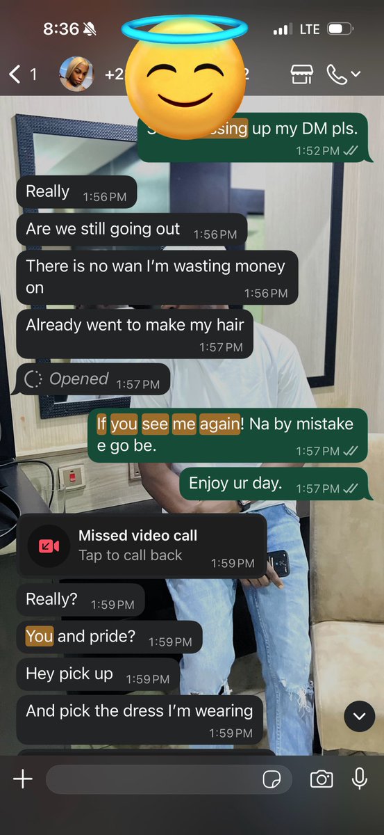 Smh! You all are weak men.