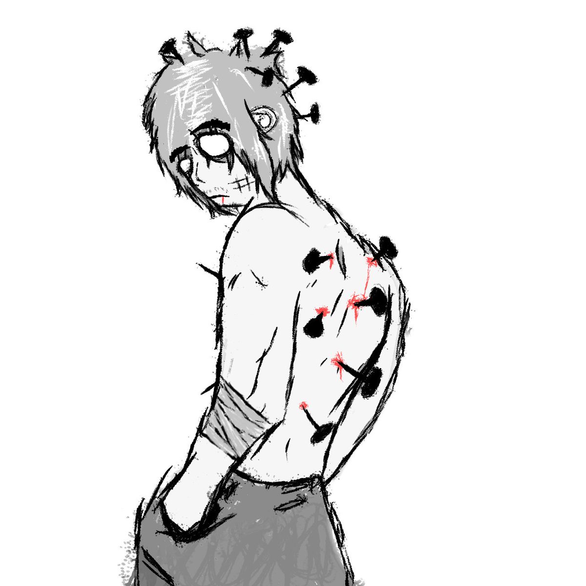 UndeadAndRotten's tweet photo. screwhead #oc #artmoots #art https://t.co/ucg6SCL1Ru