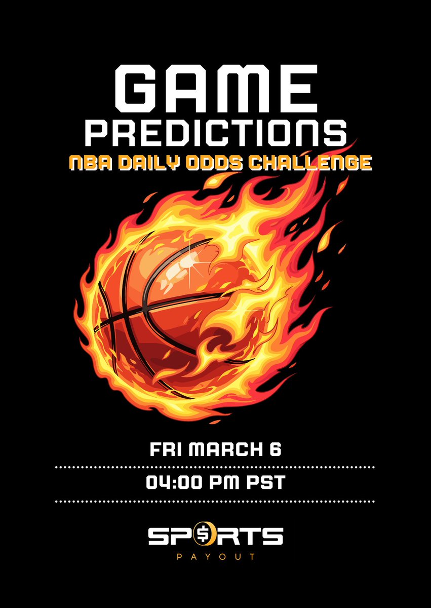TheSportsPayout's tweet photo. 🏆 My Top 3 Locks for today:

Celtics (Tatum is back!)

Lakers (Pacers on a 7-game slide)

Spurs (Wemby is unstoppable right now)

🔗 Enter our Daily Prediction Challenge now! Link in Bio.

Which underdog has the best chance to pull the upset tonight? Let us know in the comments! https://t.co/cki6l8pvJP