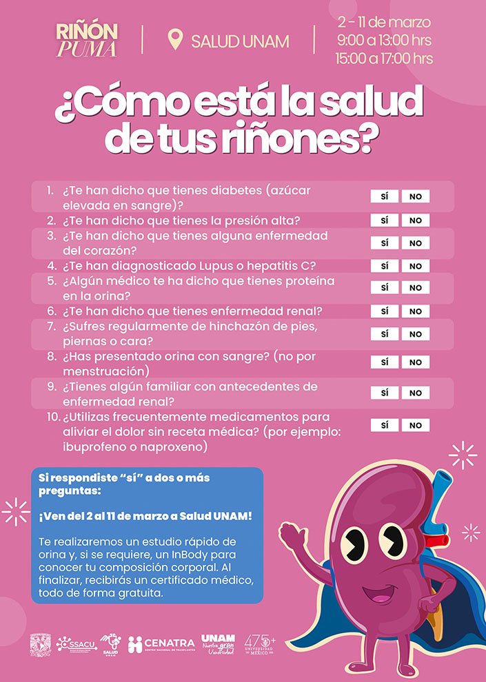 Dirección General de Atención a la Salud, UNAM tweet media