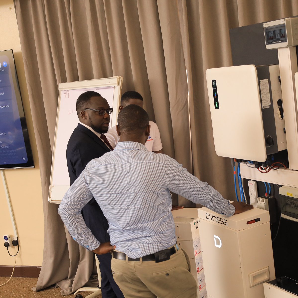 Today, we had an interactive session on the Dyness Energy Storage Systems (ESS), organized by Collective Energy Africa. 

Solar systems are now fast becoming the primary and most preferred source of energy among many home users.
We are glad to be part of the energy transformation